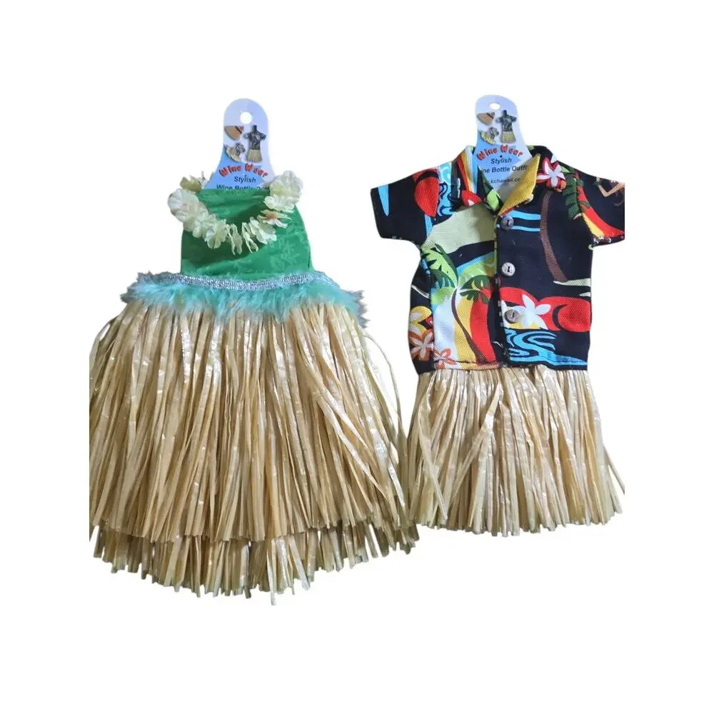 Hawaiian Theme Party Props and Decorations Bundle - 19 pieces